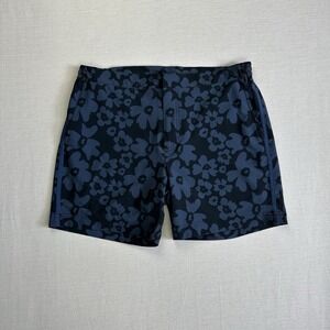 FAIR HARBOR The Sextant Swim Trunk Lined Blue Gray Flo 5.5" Inseam Men 33W